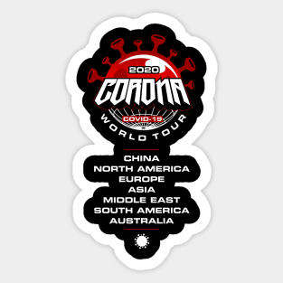 CORONA World Tour Sticker